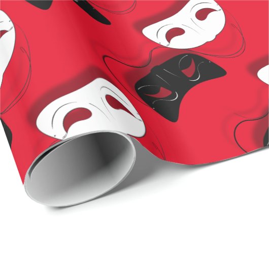 Theater maskiert Packpapier (Rolleneckpunkt)