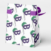 Theater Masquerade Mardi Gras Geschenkschachtel (Rückseite)