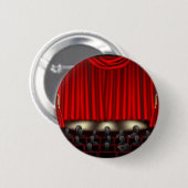 Theater mit Publikum Button (Vorne & Hinten)