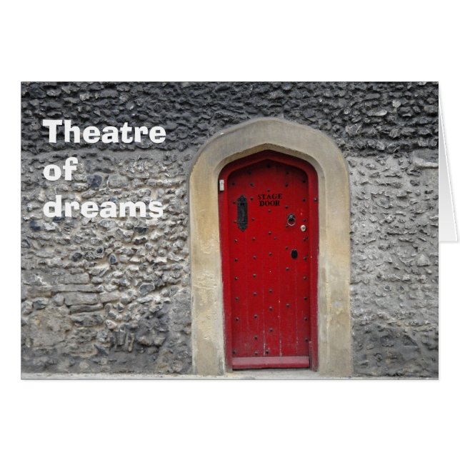 Theater mit Traumkarte (Vorderseite (Horizontal))