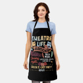 Theater Nerd Schauspieler Musikalisches Theater Le Schürze (Getragen)