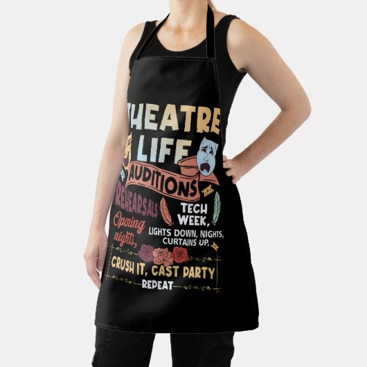 Theater Nerd Schauspieler Musikalisches Theater Le Schürze (InSitu)