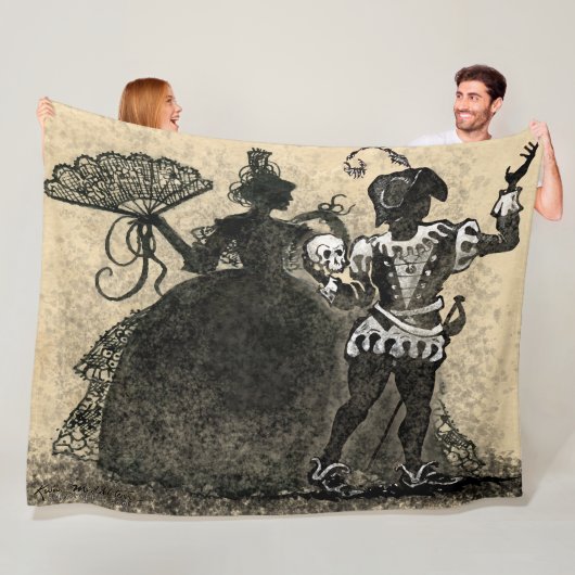 Theater Performers Fleece Blanket (Beispiel)