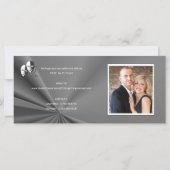 Theater Playbill Show Ticket Thema Hochzeit (Rückseite)