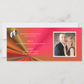 Theater Playbill Show Ticket Thema Hochzeit (Rückseite)