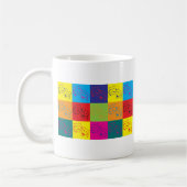 Theater-Pop-Kunst Kaffeetasse (Links)