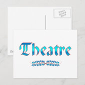 THEATER POSTKARTE (Vorne/Hinten)