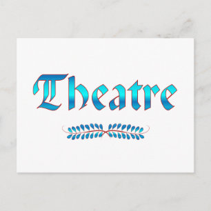 THEATER POSTKARTE