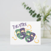 Theater Postkarte (Stehend Vorderseite)