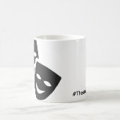 Theater-Problem-Tasse Kaffeetasse (Mittel)