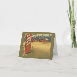 Theater Raleigh N.C. Notecard Karte