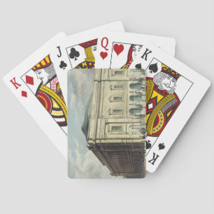 Theater Royal, Drury Lane, London, entworfen von Spielkarten