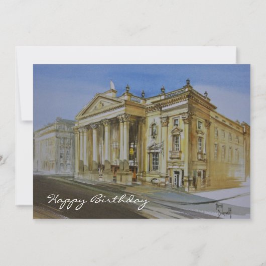 Theater Royal Newcastle Happy Birthday Card Karte (Vorderseite)
