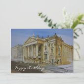 Theater Royal Newcastle Happy Birthday Card Karte (Stehend Vorderseite)