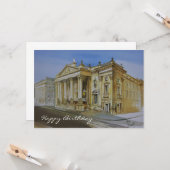 Theater Royal Newcastle Happy Birthday Card Karte (Vorderseite/Rückseite Beispiel)