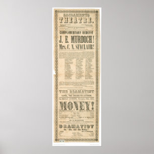 Theater Sacramento (1431A) Poster