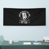 Theater Singer Broadway Banner (Messe)