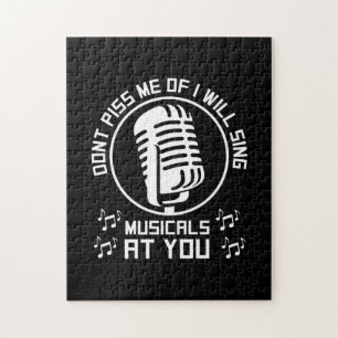 Theater Singer Broadway Puzzle