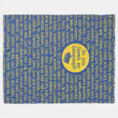 Theater: Sprechen Sie meine Sprache Fleecedecke (Vorderseite (Horizontal))