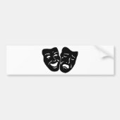 Theater-Symbol Autoaufkleber (Vorne)