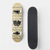 Theater und Musik Skateboard (Vorne)