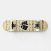 Theater und Musik Skateboard (Horizontal)