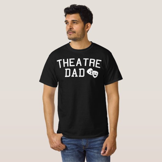 Theater Vater Shirt - Schauspielerin, Schauspieler (Vorne ganz)
