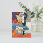 Theater Vaudeville | Ernst Ludwig Kirchner Postkarte (Stehend Vorderseite)