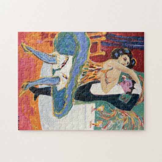 Theater Vaudeville | Ernst Ludwig Kirchner Puzzle (Horizontal)