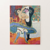 Theater Vaudeville | Ernst Ludwig Kirchner Puzzle (Vertikal)