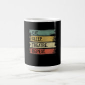 Theater wiederholen Theater Tech Geschenke Schausp Kaffeetasse (Mittel)