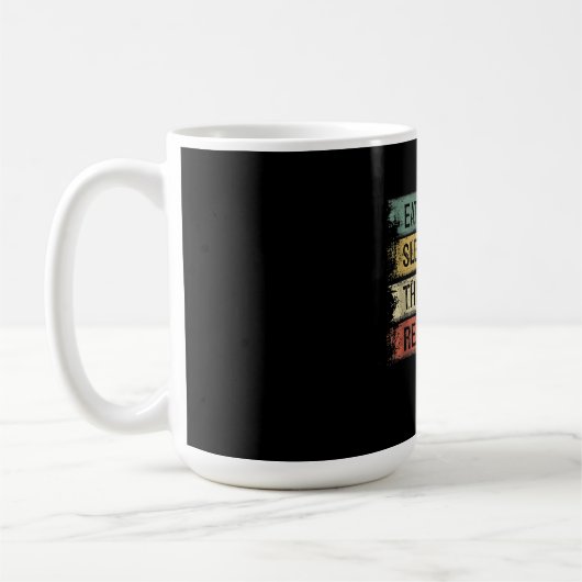 Theater wiederholen Theater Tech Geschenke Schausp Kaffeetasse (Links)