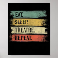 Theater wiederholen Theater Tech Geschenke Schausp
