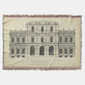 Theaterart Façade durch Colen Campbell Decke (Vorderseite)