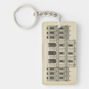 Theaterart Façade durch Colen Campbell Schlüsselanhänger