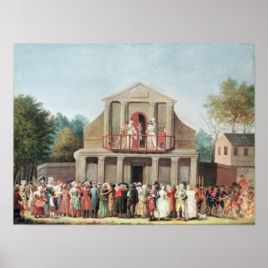 Theateraufführung in Saint-Laurent Poster (Vorne)