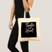 Theatergeschenke für Schauspieler Musikalisches Th Tragetasche (Vorderseite (Produkt))