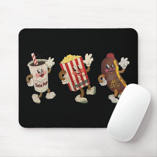 Theaterimbiss-Trio mousepad (Mit Mouse)