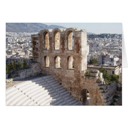 Theaterkarte Akropolis (Vorderseite (Horizontal))