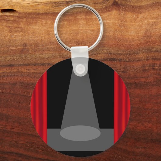 Theaterkette Bühne Schlüsselkette Schlüsselanhänger (Vorderseite)