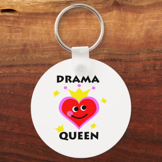 Theaterkönigin Schlüsselanhänger (Vorderseite)