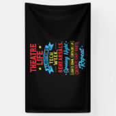 Theaterleben für Schauspieler Banner (Vertikal)