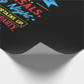 Theaterleben für Schauspieler Geschenkpapier (Ecke)