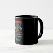 Theaterleben für Schauspieler Tasse (VorderseiteRechts)