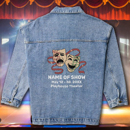 Theaterleistung individuell anpassbar jeansjacke