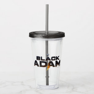 Theaterlogo von Black Adam Acryltrinkbecher