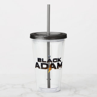 Theaterlogo von Black Adam Acryltrinkbecher
