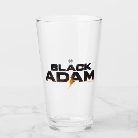 Theaterlogo von Black Adam Glas (Vorderseite)