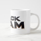 Theaterlogo von Black Adam Jumbo-Tasse (Rechts)