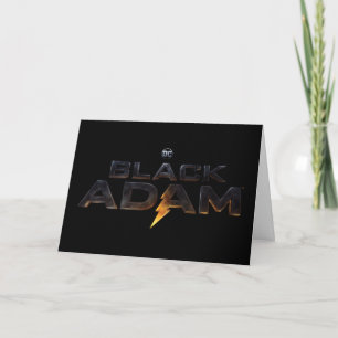 Theaterlogo von Black Adam Karte